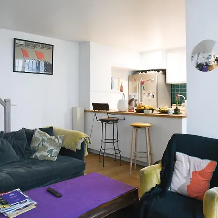 Spacious Duplex - Near Park Apartman Párizs